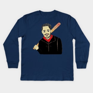 negan Kids Long Sleeve T-Shirt